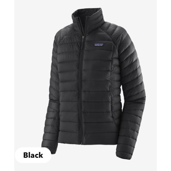 Patagonia black Quilted Puffer Jacket Down Sweater - Picture 1 of 6